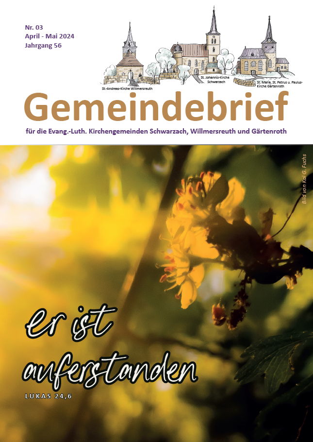 Gemeindebrief April-Mai 2024