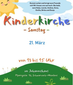 Kinderkirche März26