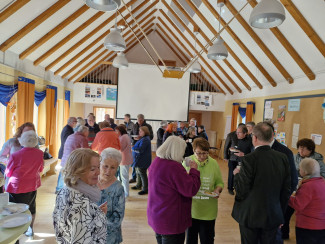 Verabschiedung Treffen im Johannishaus