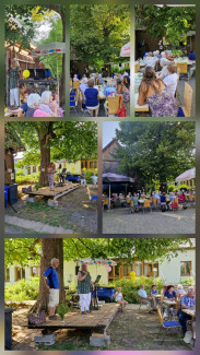 Grillen im Pfarrhof