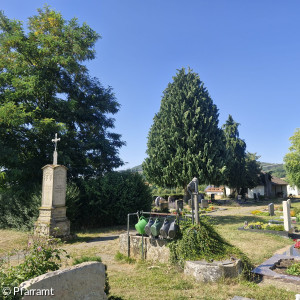 Friedhof Gärtenroth 2026 Brunnen und Kreuz